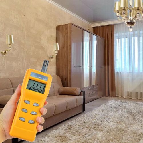 Анализ и исследование и воздуха в квартире